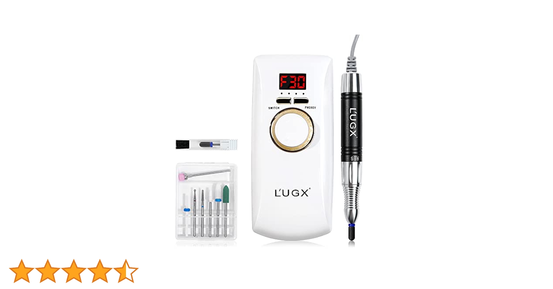 L'UGX 電動ネイルマシン 30000RPM プロ ネイルドリル 研磨 爪磨き Amazon.co.jp: L'UGX 電動ネイルマシン 30000RPM プロ ネイル